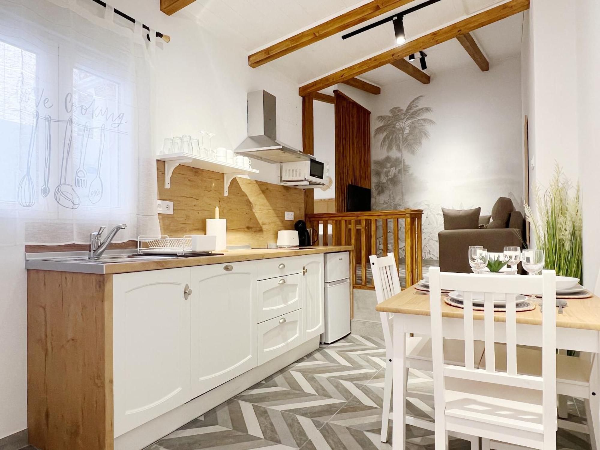 Encantador Vigas De Madera Appartement Valence